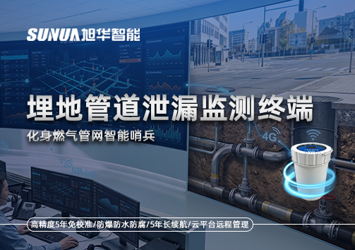 阀井、地下管网全覆盖：埋地管道泄漏监测终端化身燃气管网智能哨兵